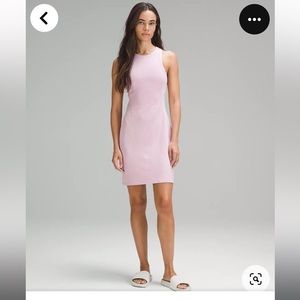 Robbed softstreme slim-fit Tank dress